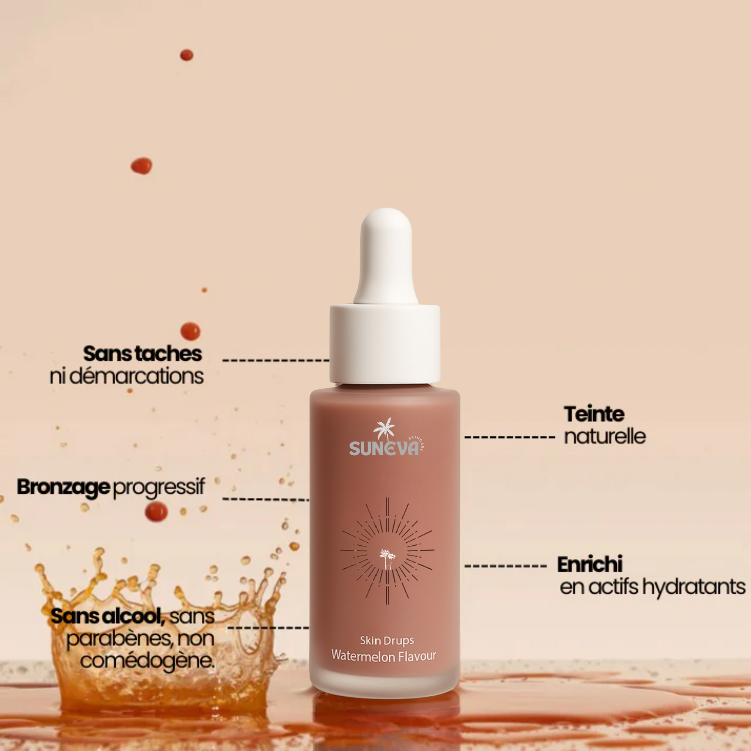 Suneva® Skin Drops – Watermelon Flavour